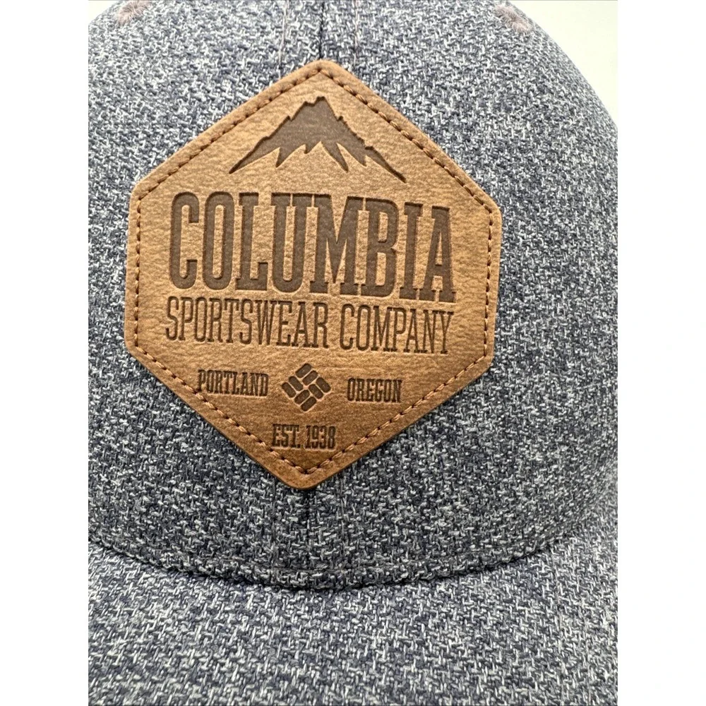 Columbia Sportswear Company Portland Oregon Est 1938 Snapback Hat Gray One Size‎
